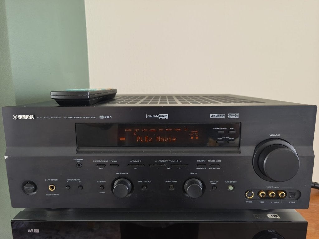 Yamaha RX-V650 7.1 AV Receiver, Yamaha, 60 à 120 watts, Enlèvement, Utilisé
