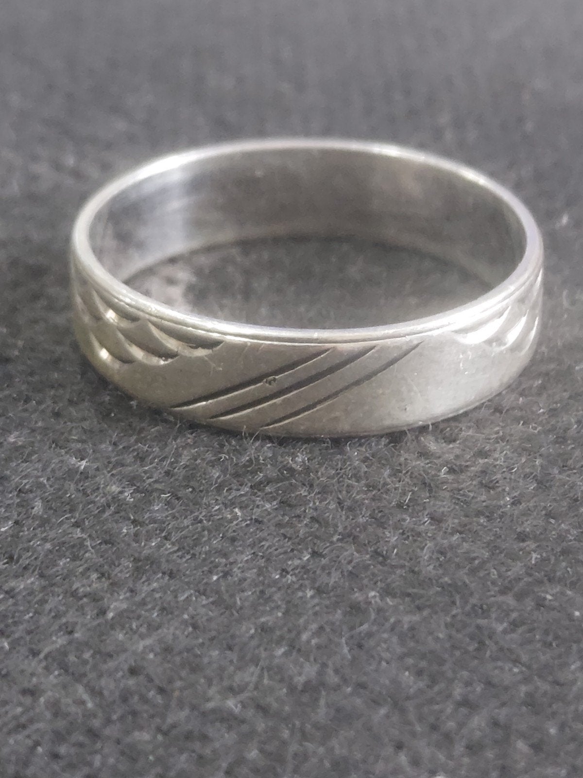 Zilver Ring, Bijoux, Sacs & Beauté, Bagues, Enlèvement ou Envoi, Argent, Argent