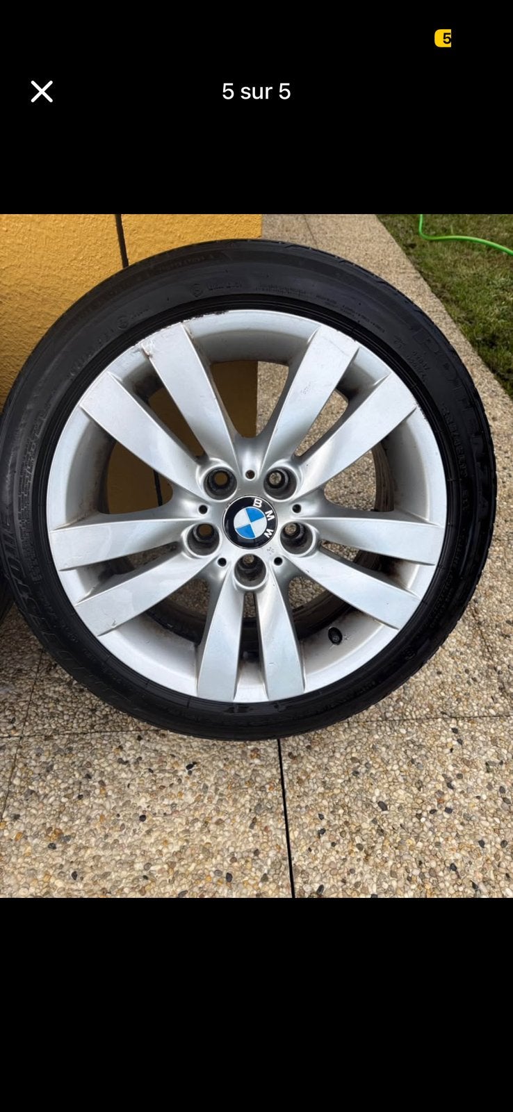 Jantes BMW 17 pouces, Enlèvement, 17 pouces, Pneu(s)