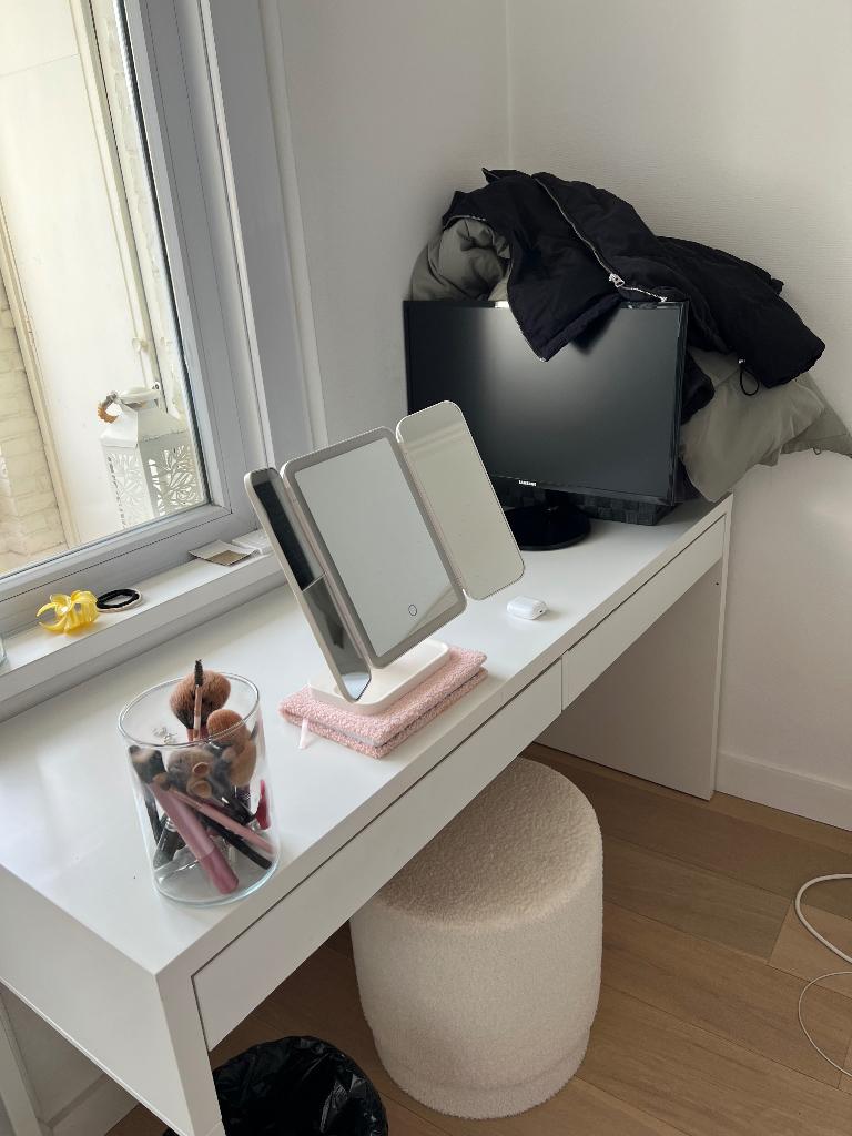 Make up tafel, Moins de 100 cm, Comme neuf, 100 à 150 cm, Enlèvement