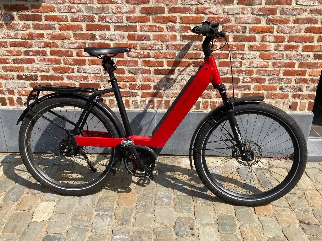 Riese & Müller, Vélos & Vélomoteurs, Vélos électriques, Riese & Müller, 50 km par batterie ou plus, Comme neuf, Enlèvement