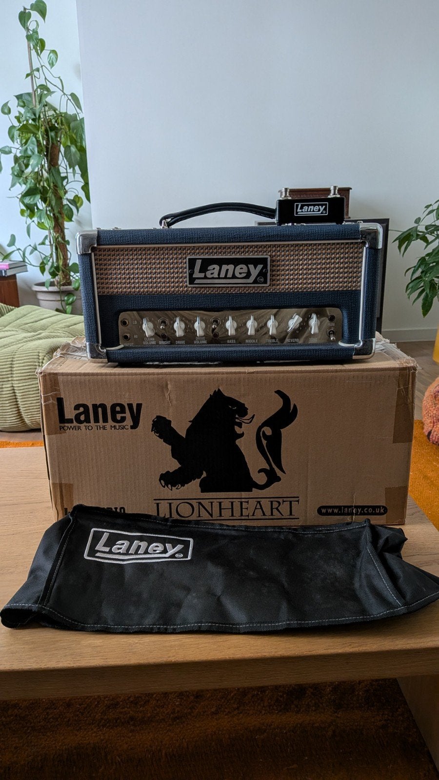 Laney L5 Studio - Tête d'ampli à lampes de classe A de 5 W, Enlèvement ou Envoi, Utilisé, Guitare, Moins de 50 watts