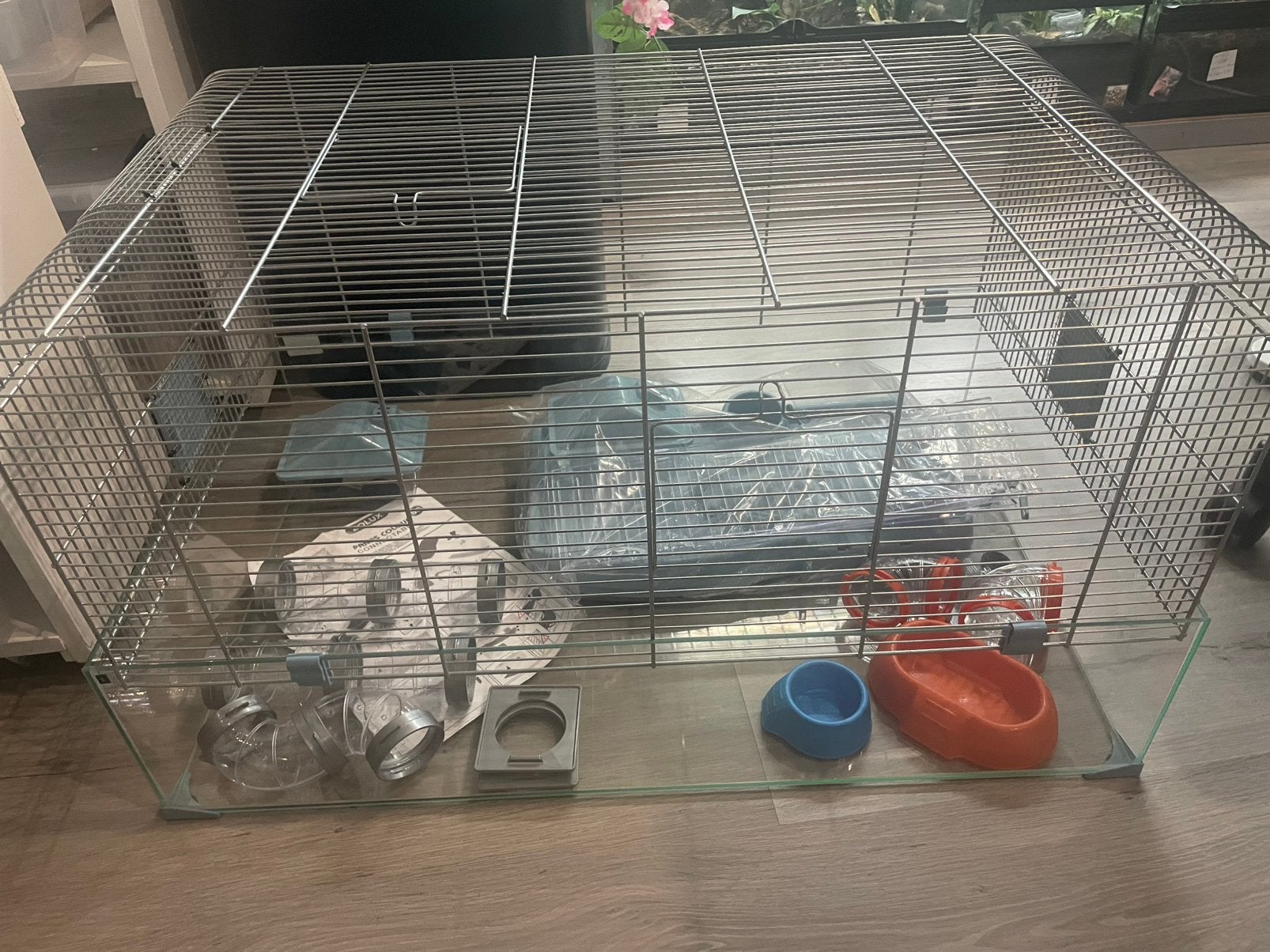 Hamster kooi Zoolux panas 80, Enlèvement