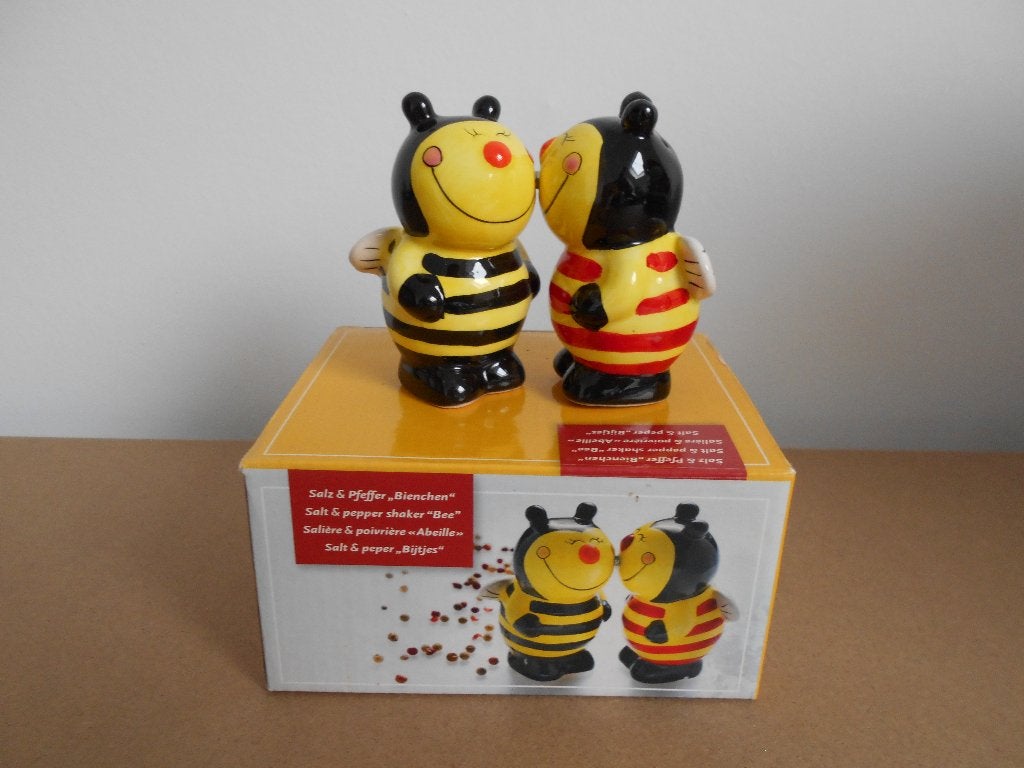 Salière et poivrière Bees, Autres types, Enlèvement, Neuf