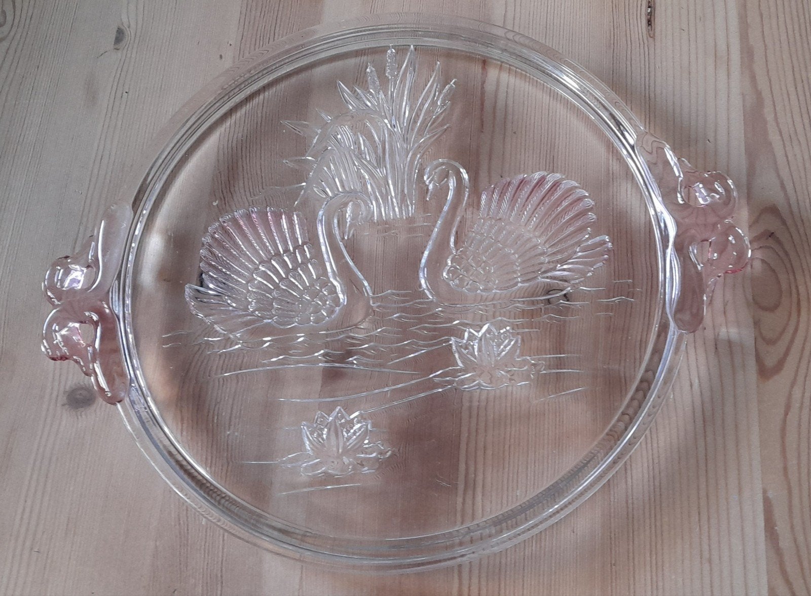Taartenschotel glas, Verzamelen, Ophalen