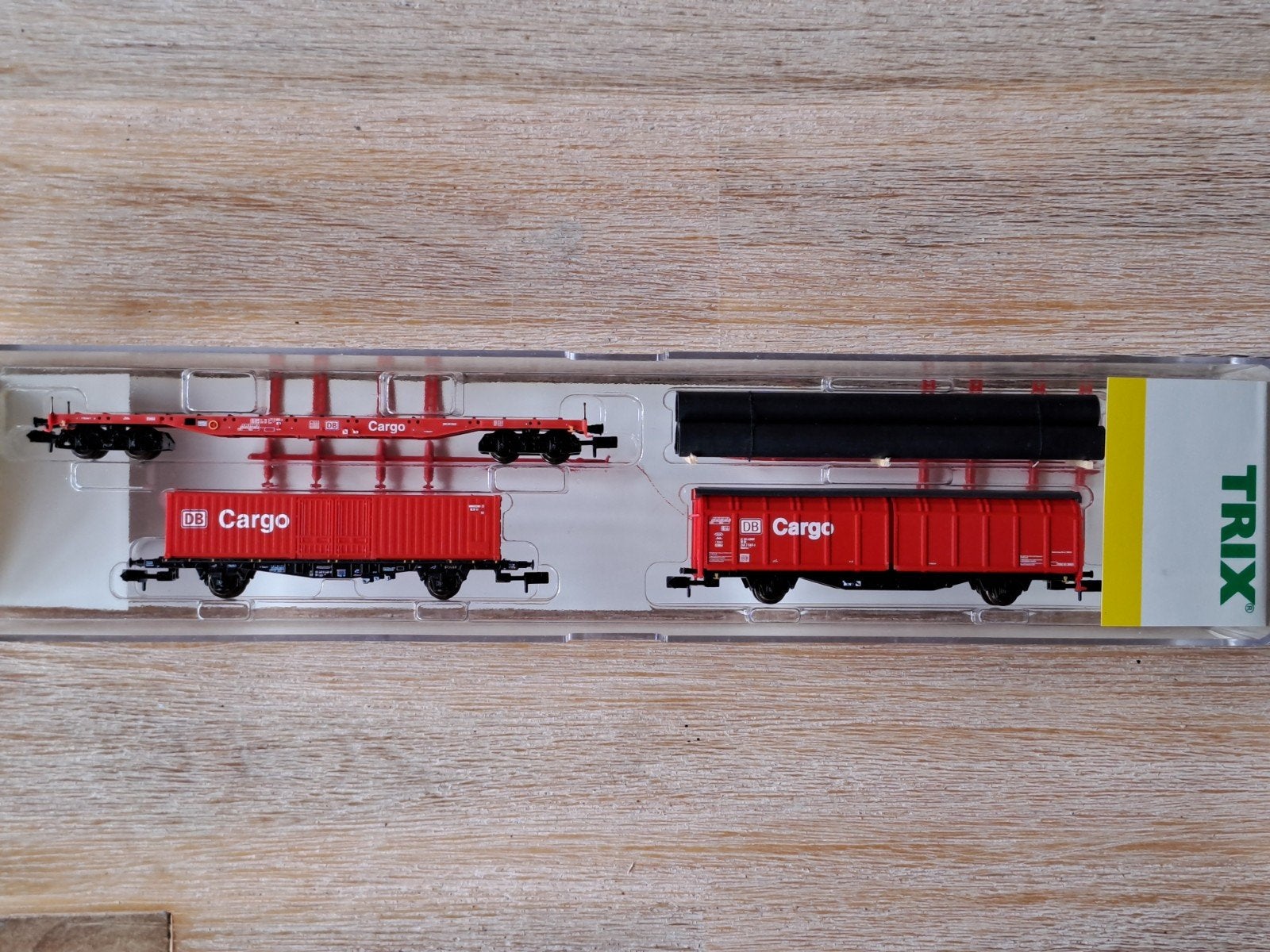 Ensemble de wagons de fret Minitrix Db 3 pièces, Enlèvement ou Envoi