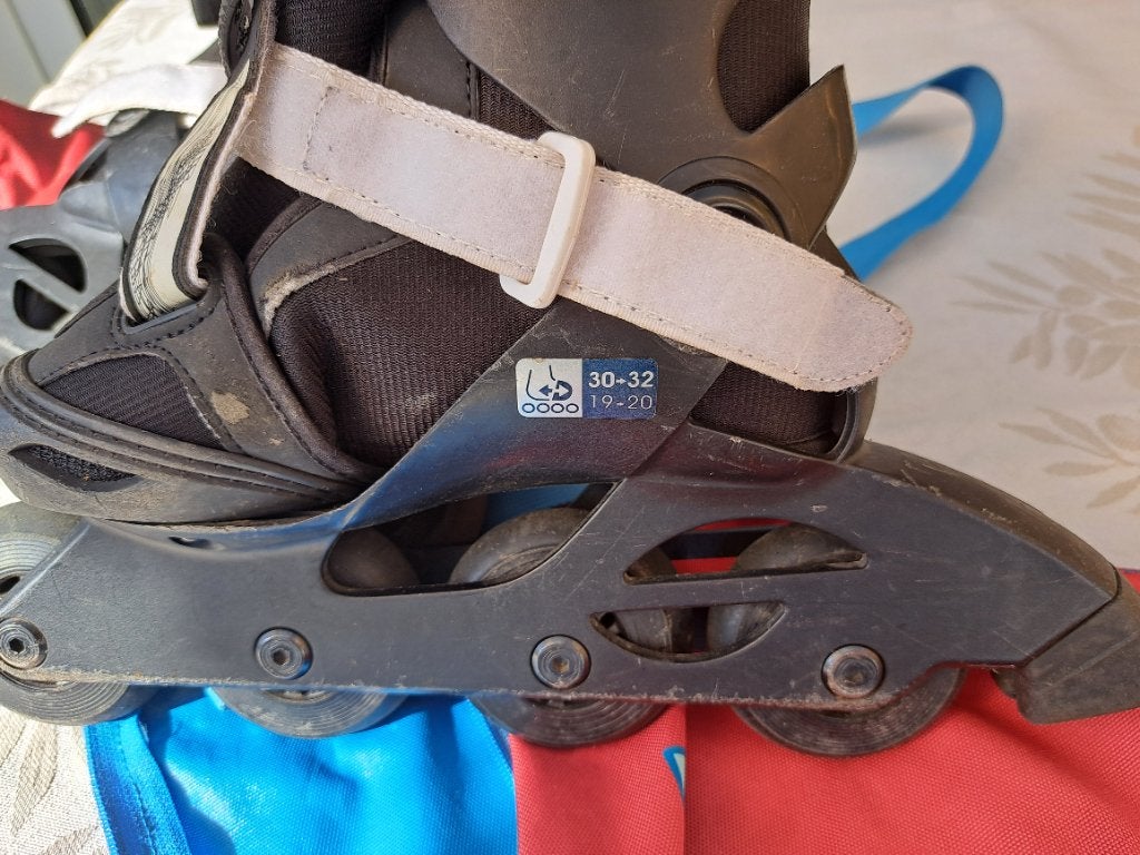 Roller online T30 tot 33 rolschaatsen, Gebruikt, Kinderen, Inline skates 4 wielen, Ophalen