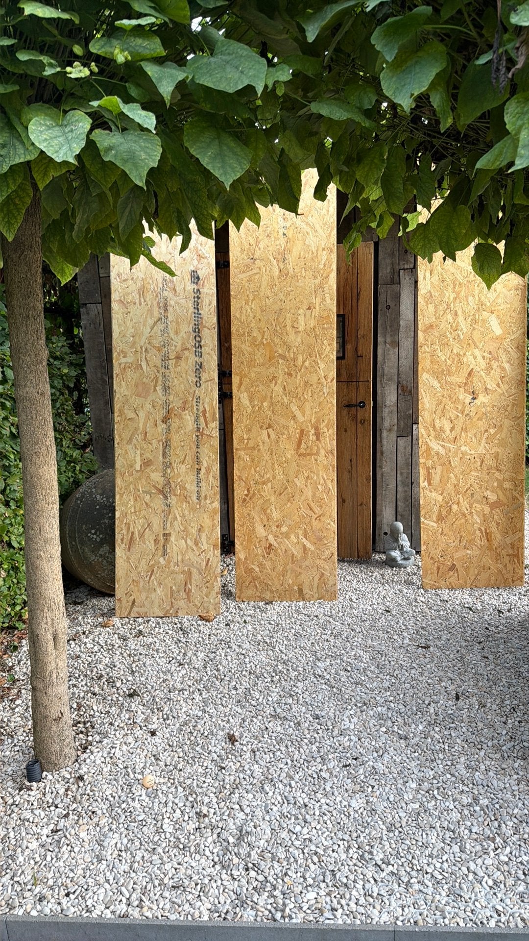 4 osb platen T&G 12 mm, Ophalen, Zo goed als nieuw