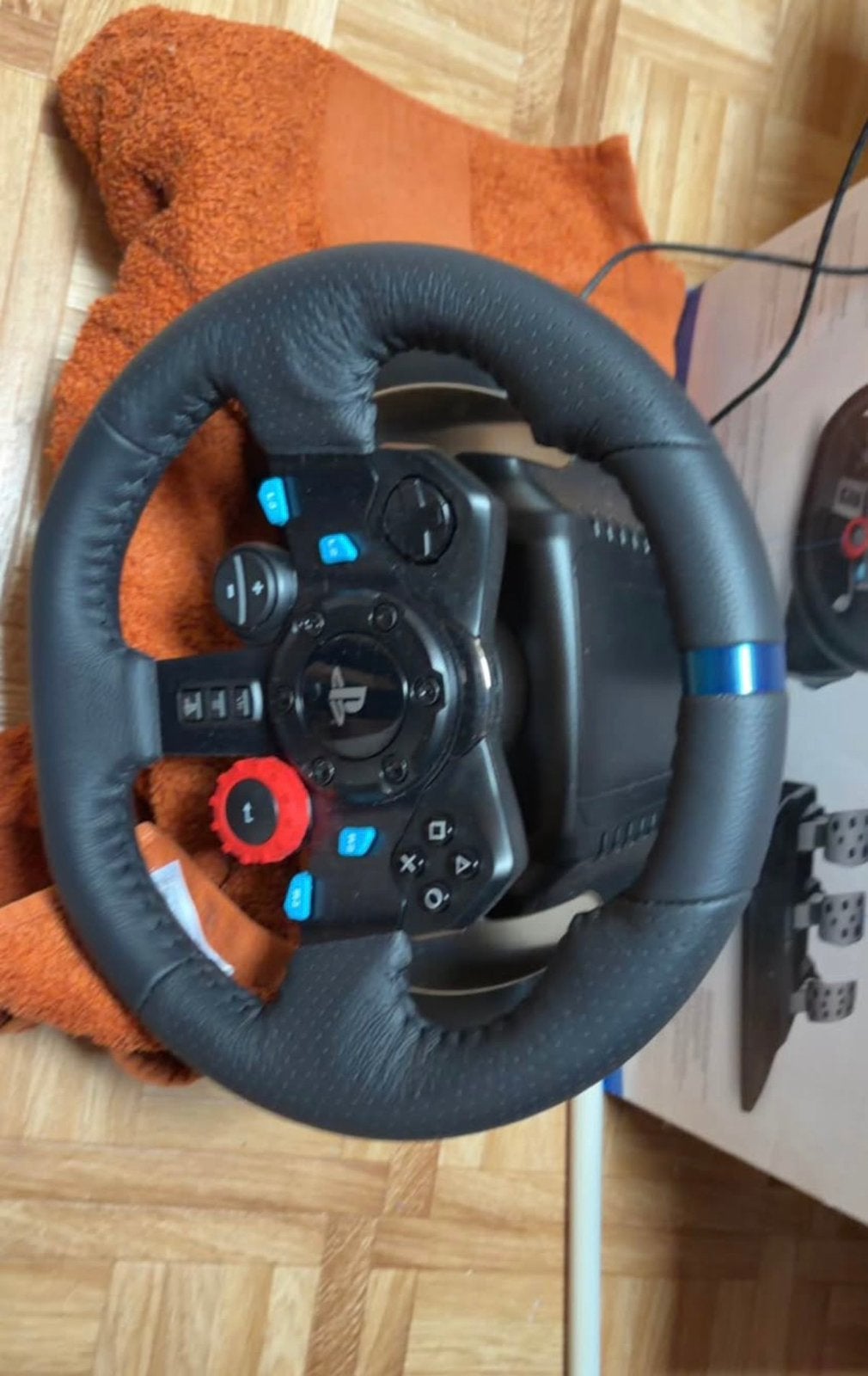 Race stuur, Games en Spelcomputers, Ophalen, Zo goed als nieuw