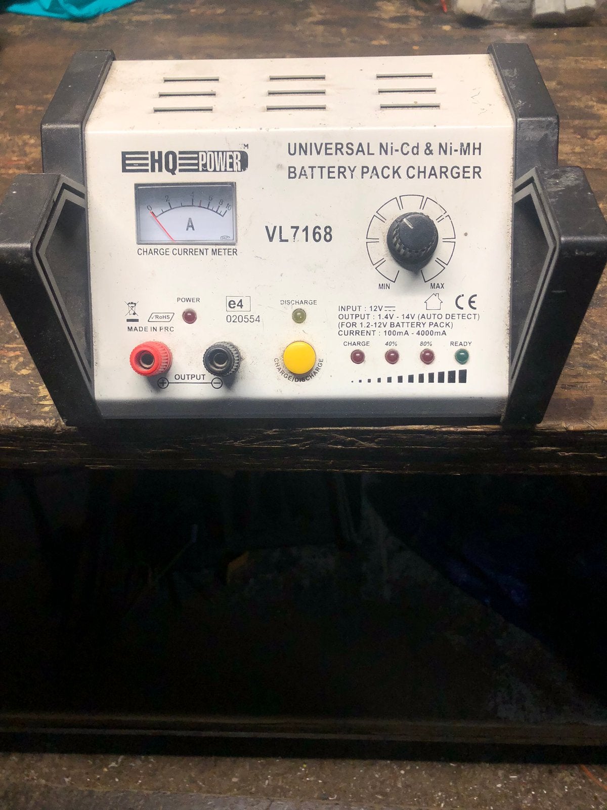 Chargeur de batterie Velleman 7168, Enlèvement ou Envoi, Utilisé