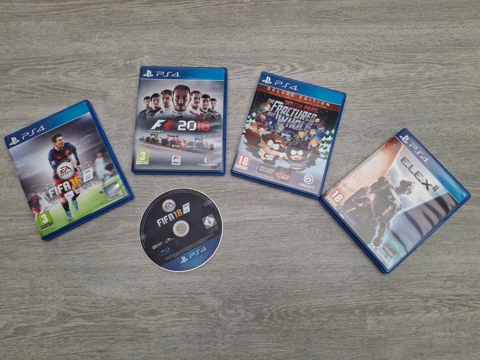 Jeux PS4 (5 pièces), Enlèvement ou Envoi