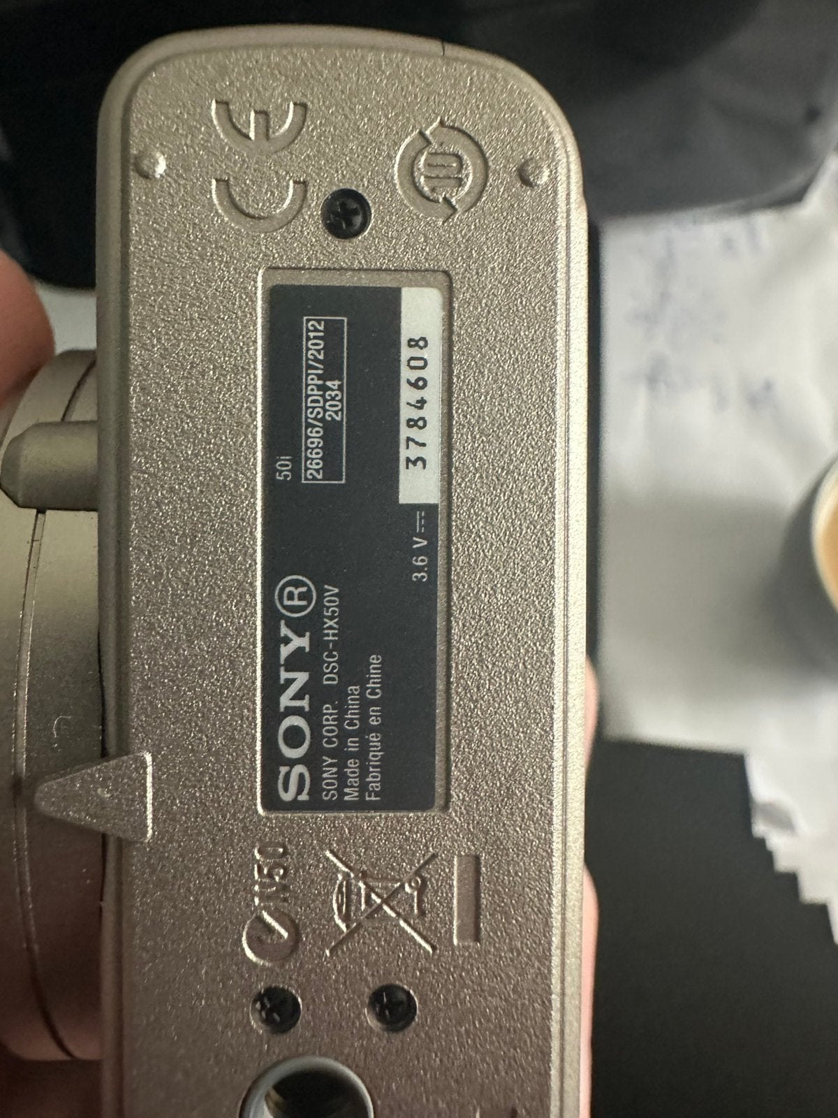Sony Cyber-shot DSC-HX50V Zoom 30x – 20,4 MP – avec Batterie, GPS, Batterie, Comme neuf, Enlèvement