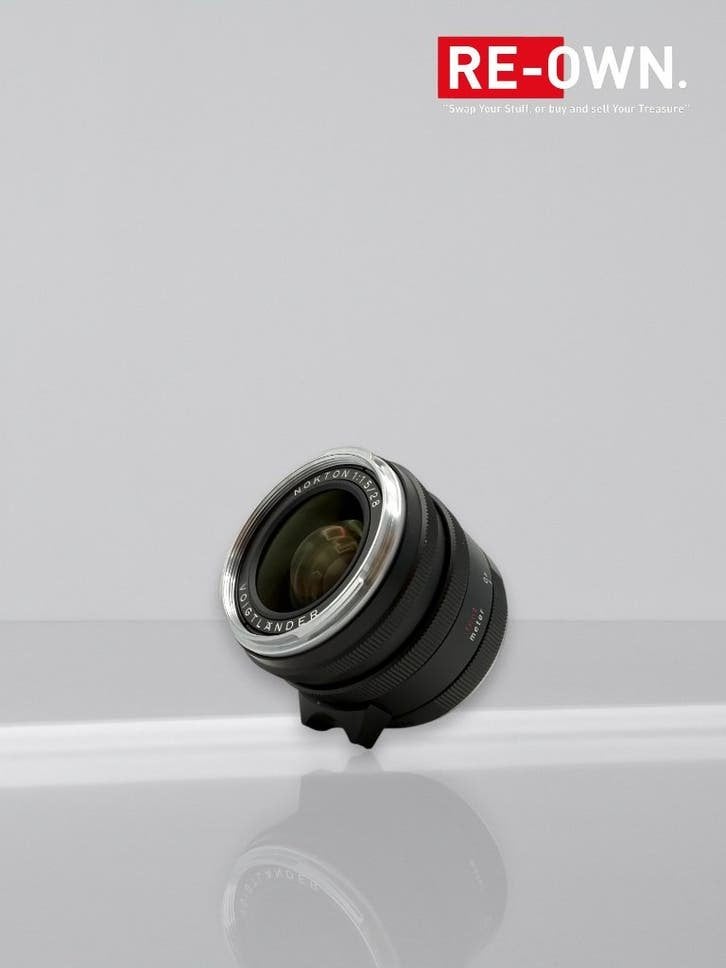 VOIGTLANDER NOKTON 28MM F/1.5 | LEICA M | DOOS | GARANTIE, ., Zo goed als nieuw, Voigtlander, Voigtlander