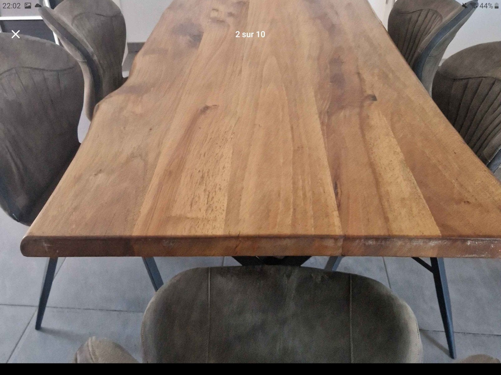 table de salle a manger et 6 chaises, Enlèvement