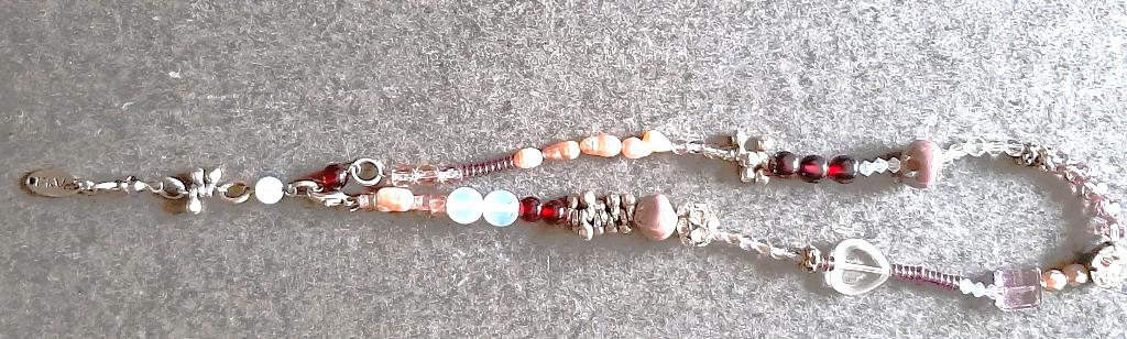 Te koop: Nieuw!!Mooie halssnoer van "Fi-Va", Bijoux, Sacs & Beauté, Colliers, Enlèvement, Avec strass, Argent, Neuf