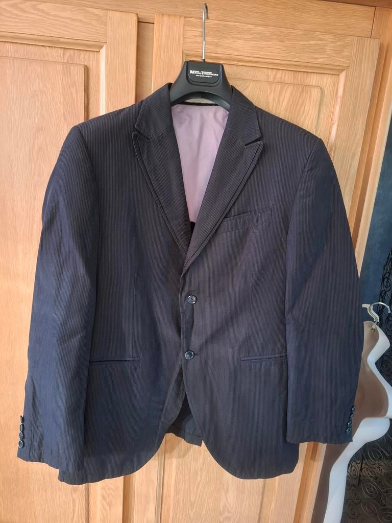 Veston blazer homme Caramelo T54 L   soie bleu marine  ligné, Vêtements | Hommes, Enlèvement ou Envoi, Caramelo, Bleu, Taille 52/54 (L)
