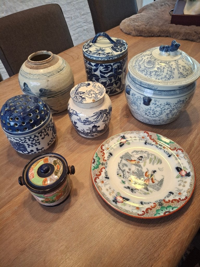 Lot chinese vazen, Ophalen