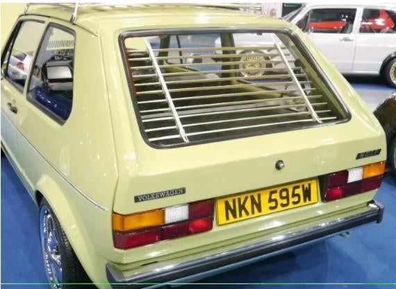 Volets arrière pour VW Golf MK1, ivoire, 74 à 83, Enlèvement ou Envoi, Neuf