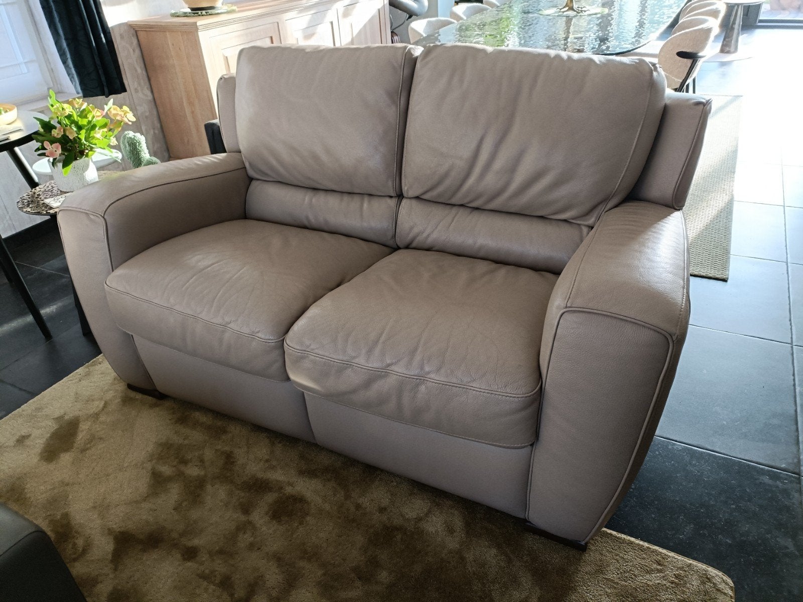 Natuzzi lederen zetels, Huis en Inrichting, Zetels | Zetels, Ophalen