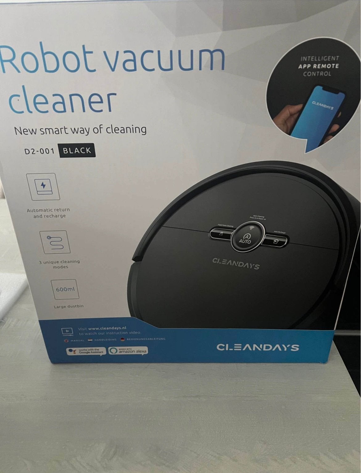 Robotstofzuiger in hele goede staat, Electroménager, Aspirateurs, Comme neuf, Aspirateur robot, Fonction serpillière, Enlèvement