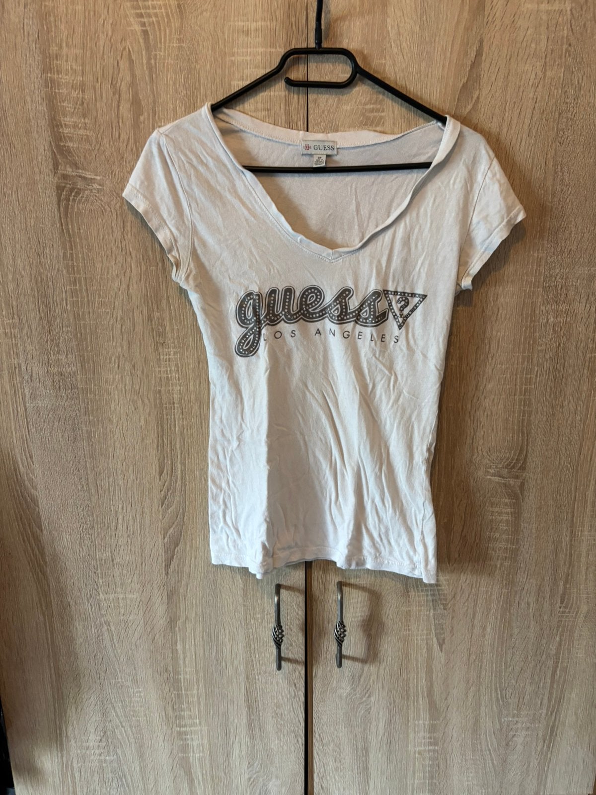 T-shirt guess, Maat 38/40 (M), Wit, Ophalen of Verzenden, Zo goed als nieuw