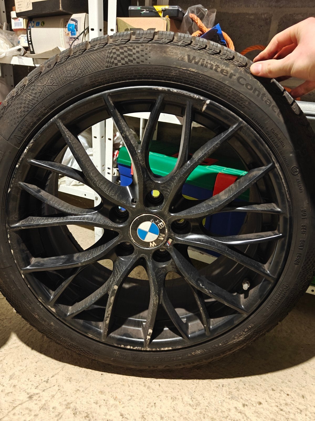 Continental Wintercontact TS 860 S SSR Runflat banden+ velg, Auto-onderdelen, Banden en Velgen, Ophalen, Winterbanden, Band(en)