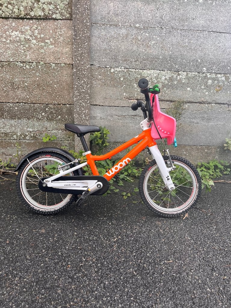 Woom 2 fiets, Fietsen en Brommers, Ophalen, Gebruikt, Minder dan 16 inch, Woom