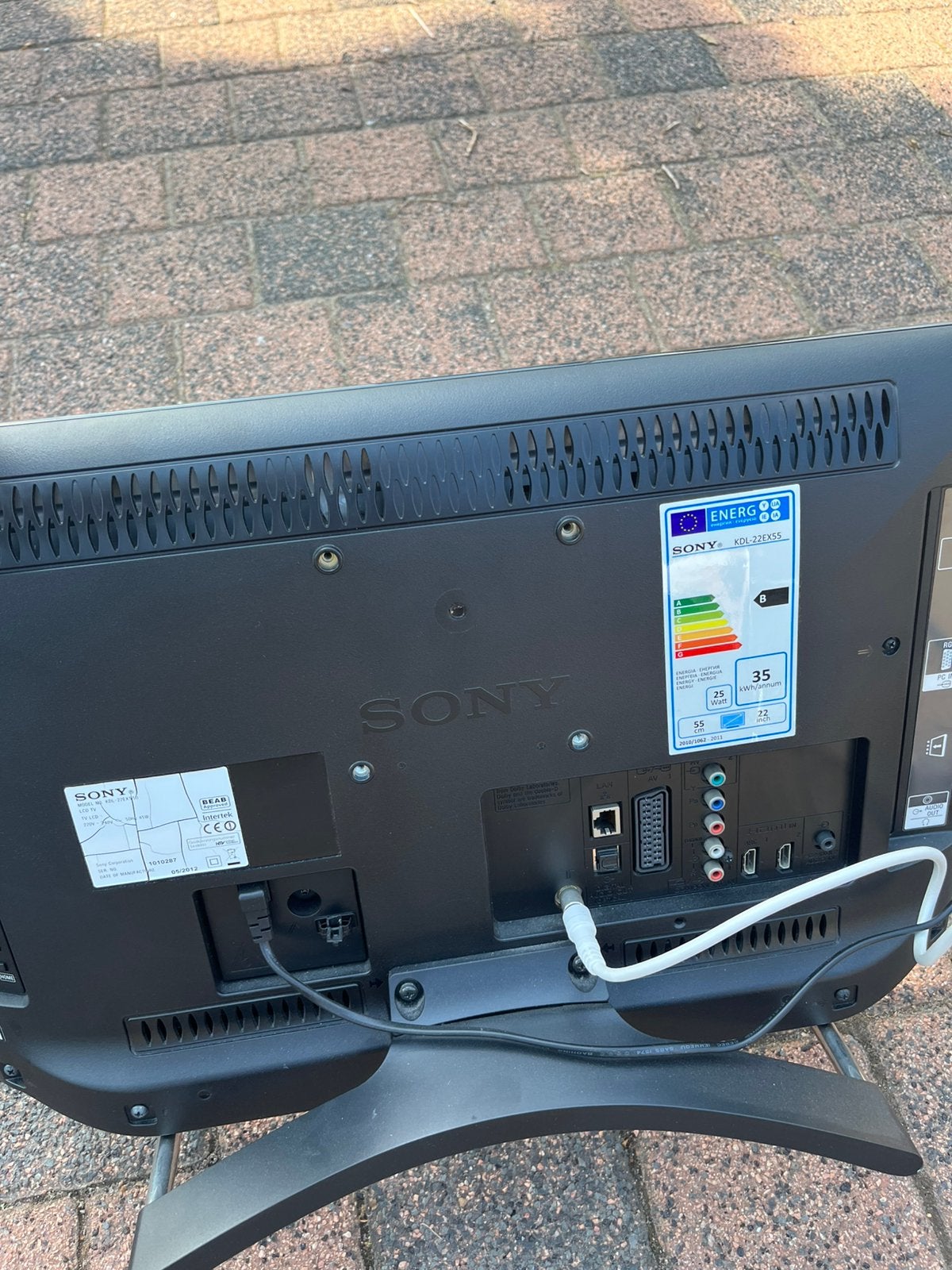 Sony tv, Ophalen, Zo goed als nieuw, Sony