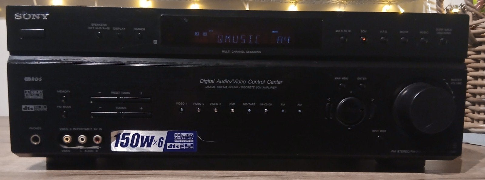 SONY STR-DE598 - Krachtige 6.1 Surround receiver (150W x 6), Audio, Tv en Foto, Tuners, Ophalen