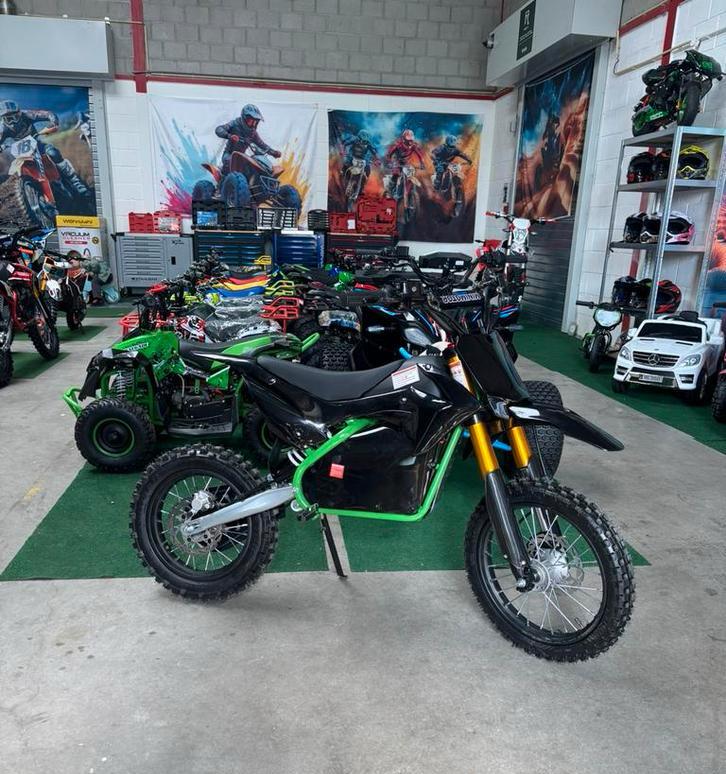 Nieuw Snelle 2000W 60V 75km/h Dirtbike Kindercrosser Accu, Ophalen of Verzenden, Nieuw