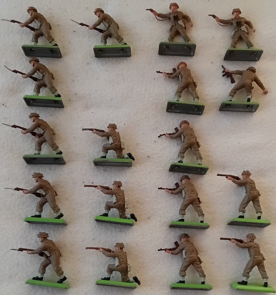 Soldats Britains Deetail Worl War II vintage, Hobby & Loisirs créatifs, Enlèvement ou Envoi, Comme neuf, Plus grand que 1:35, Personnage ou Figurines