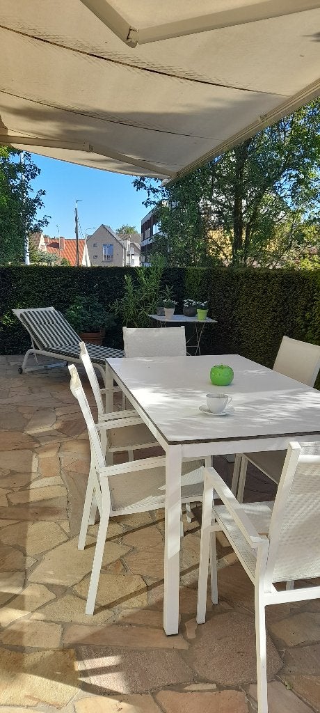 tuinset, Tuin en Terras, Ophalen, Gebruikt, 6 zitplaatsen, Aluminium