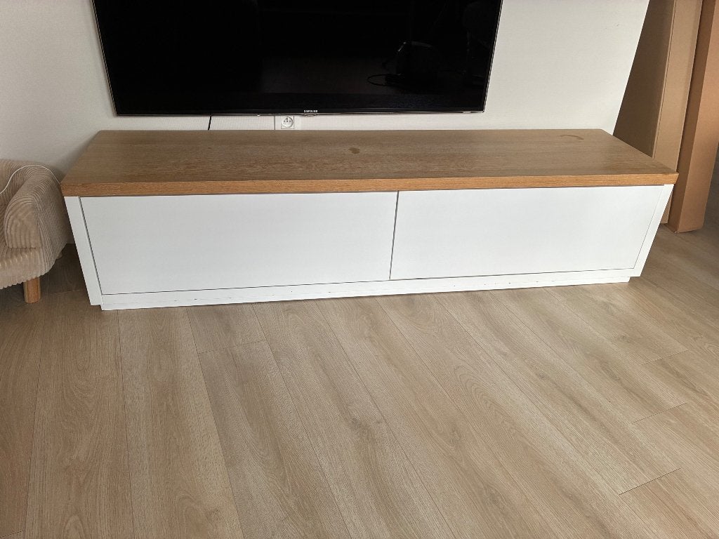 Tv meubel 180cm, Ophalen, Gebruikt, 150 tot 200 cm, Minder dan 100 cm