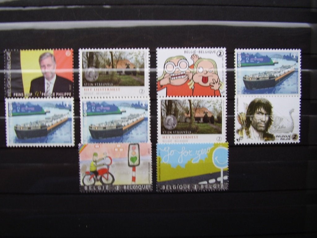 België - Frankeerzegels - 10 x cijfer 2 - lot 3, Enlèvement ou Envoi
