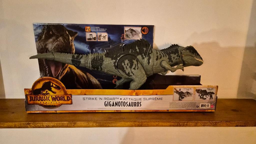 Figurine Jurassic World Dominion Giganotosaurus, Enlèvement ou Envoi, Neuf
