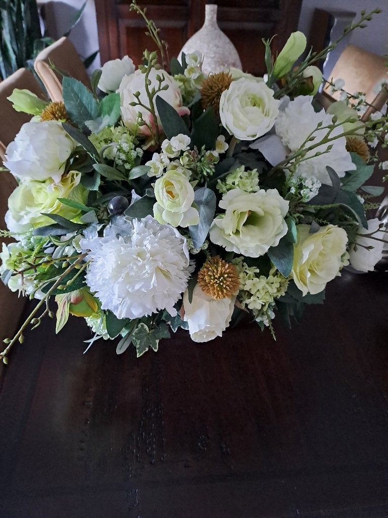 Bloemstuk, Neuf, Soie, Fait main, Intérieur