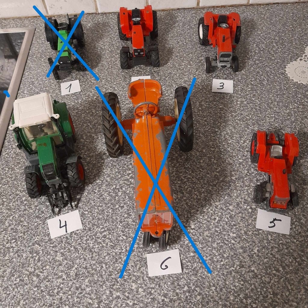 Oude speelgoed tractors, Enlèvement ou Envoi