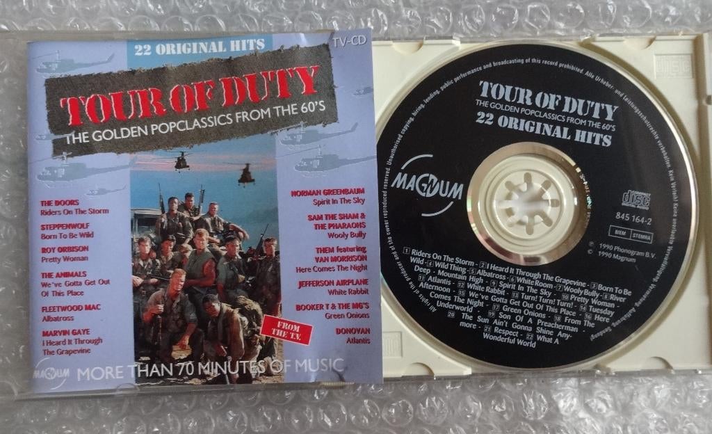 Tour of Duty, Cd's en Dvd's, Cd's | Pop, Ophalen of Verzenden