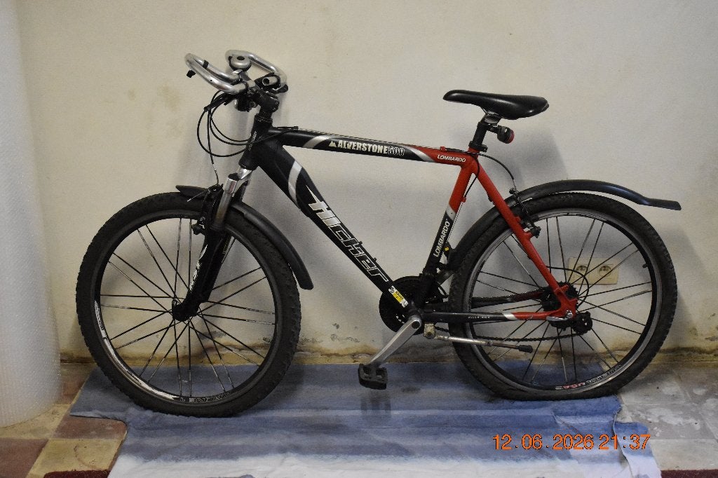 Vélo VTT sportif de marque ALVERSTONE 500 Lombardo, Frein sur jante, Comme neuf, Enlèvement, Plus de 20 vitesses