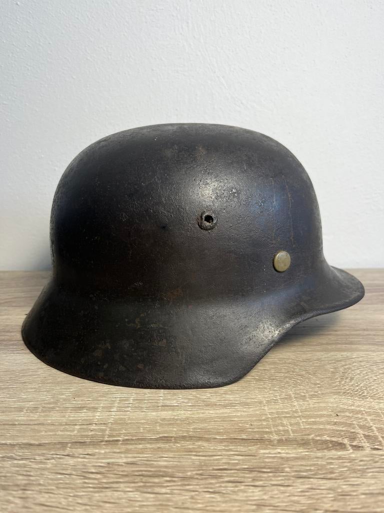 Duitse helm m35 sd heer, Verzamelen, Ophalen of Verzenden, Landmacht, Helm of Baret