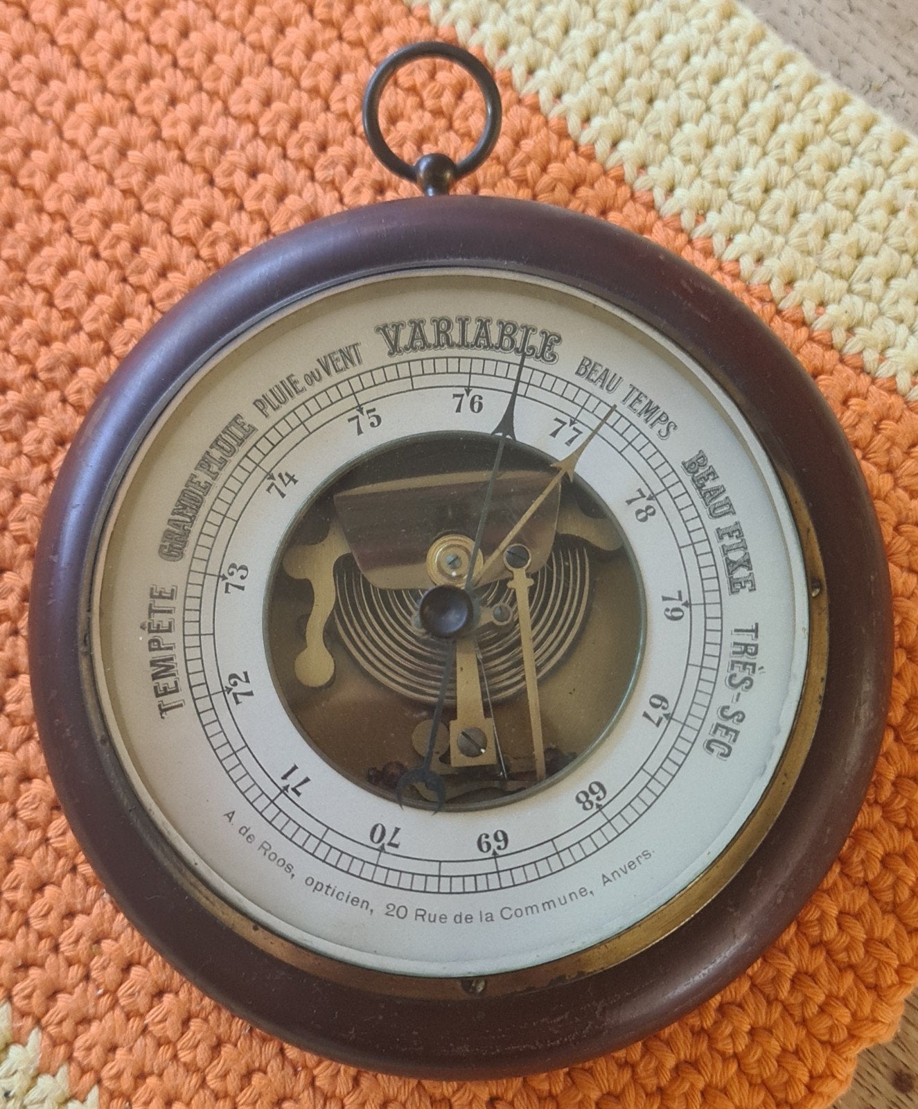 Kleine barometer, Ophalen of Verzenden, Barometer