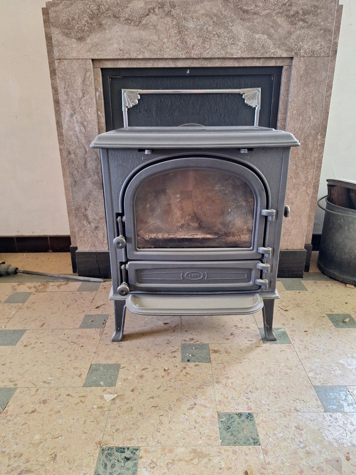 Saey 92 houtkachel, Maison & Meubles, Poêles, Enlèvement, Poêle à bois