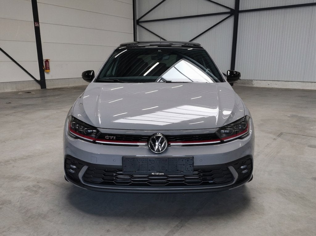Volkswagen Polo GTI 2.0 Ascot Grijs Grey PANO/IQ/CAM/ACC/18", Autos, Argent ou Gris, Achat, Euro 6, Entreprise