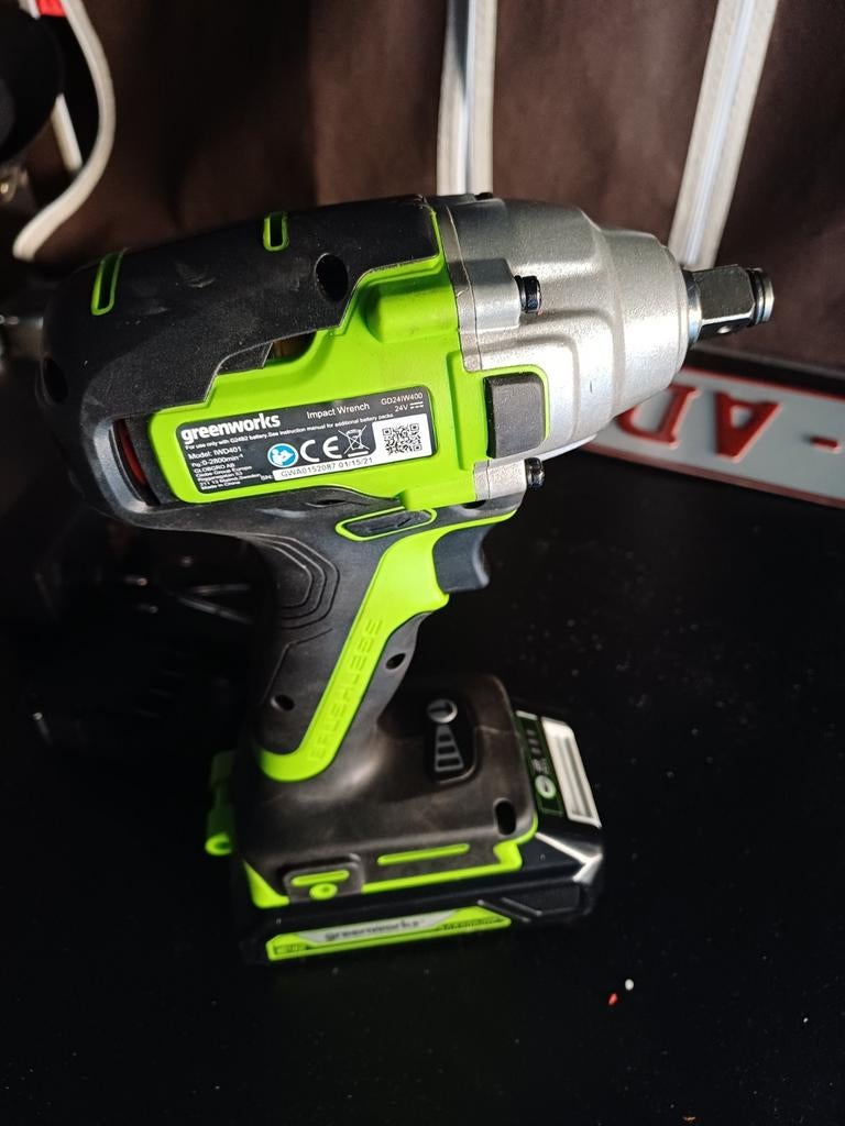 Boulonneuse GREENWORKS BRUSHLESS, Autos : Divers, Outils de voiture, Enlèvement ou Envoi