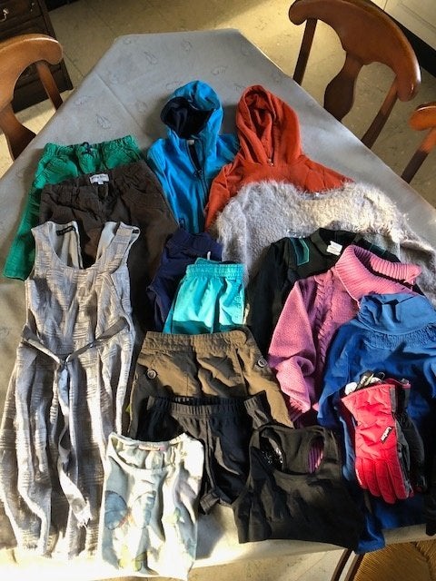 groot lot meisjeskledij voor 10 euro, Enlèvement ou Envoi, Utilisé, Fille, Autres types