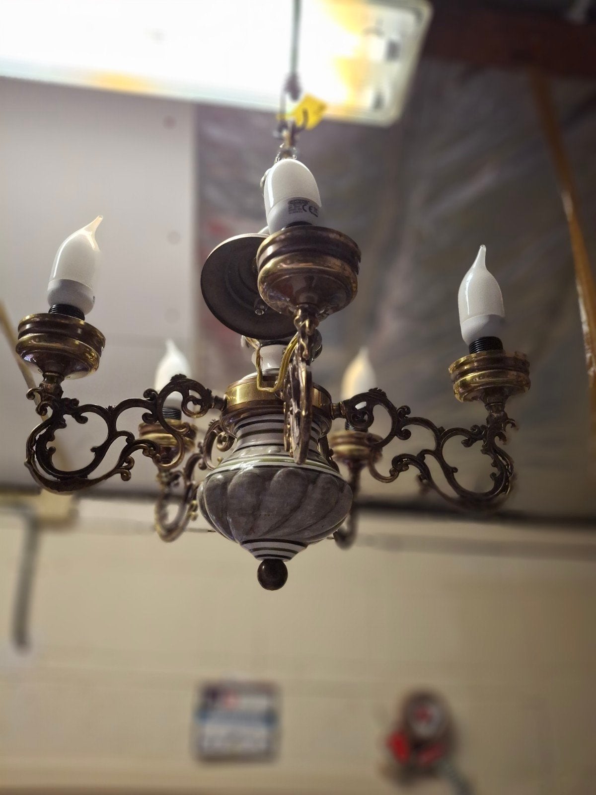 Luster, Ophalen