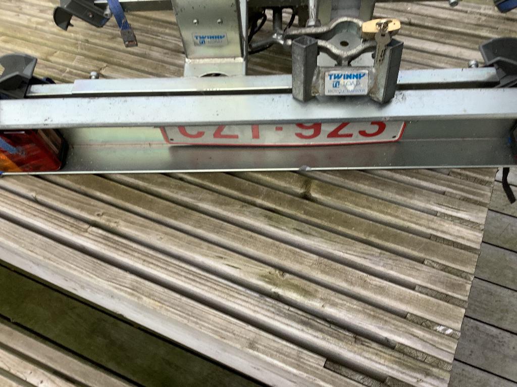 Twinny load fietsdrager, Ophalen, 2 fietsen, Gebruikt, Trekhaakdrager