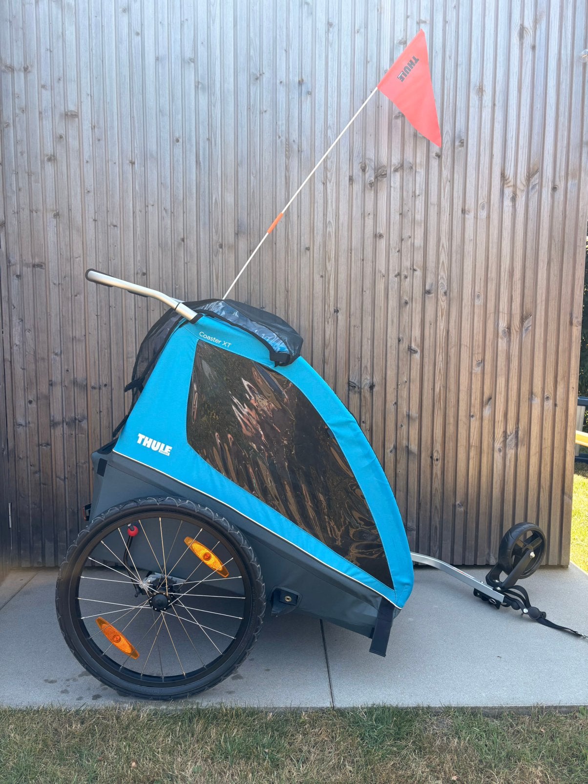 Fietskar Thule Coaster XT, Enlèvement, Comme neuf, Pliable