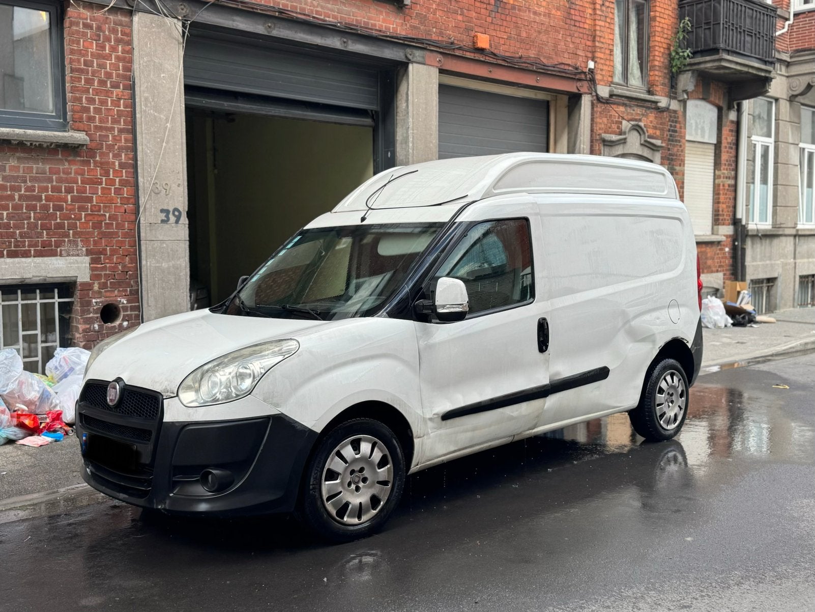 DOBLO XL 1.6D 77KW AIRCO EURO5 MOTEUR KAPUT, Auto's, Euro 5, Doblo, Particulier, 77 cc