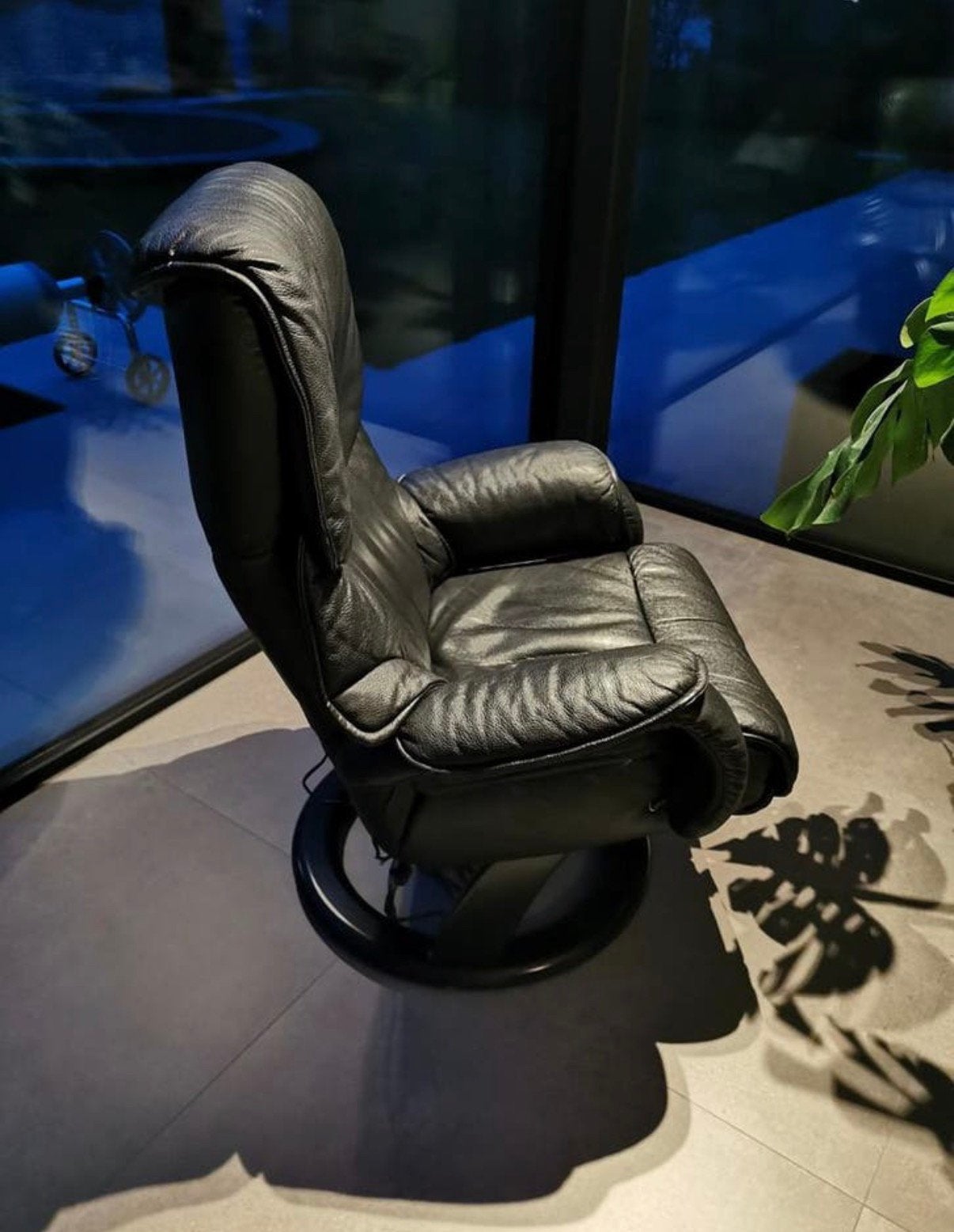 Fauteuil électrique Elastoform, Maison & Meubles, Fauteuils, Enlèvement, Comme neuf, Cuir